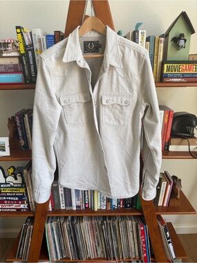 Freenote Cloth Bone colored Denim Western shirt Men’s medium